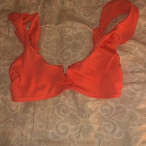 Coral Bikini Top